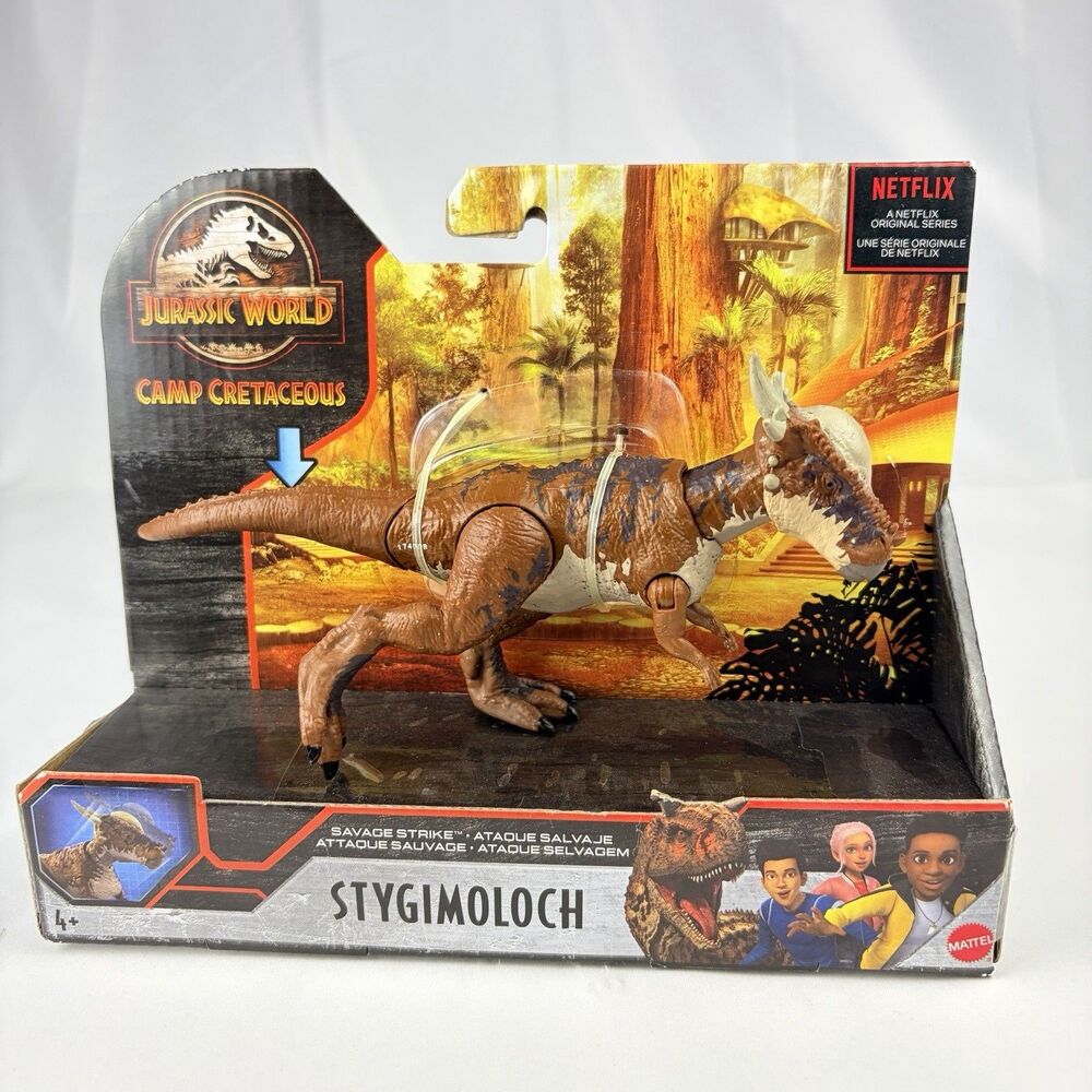 Jurassic World Camp Cretaceous Stygimoloch Savage Strike Mattel GNK14 NEW